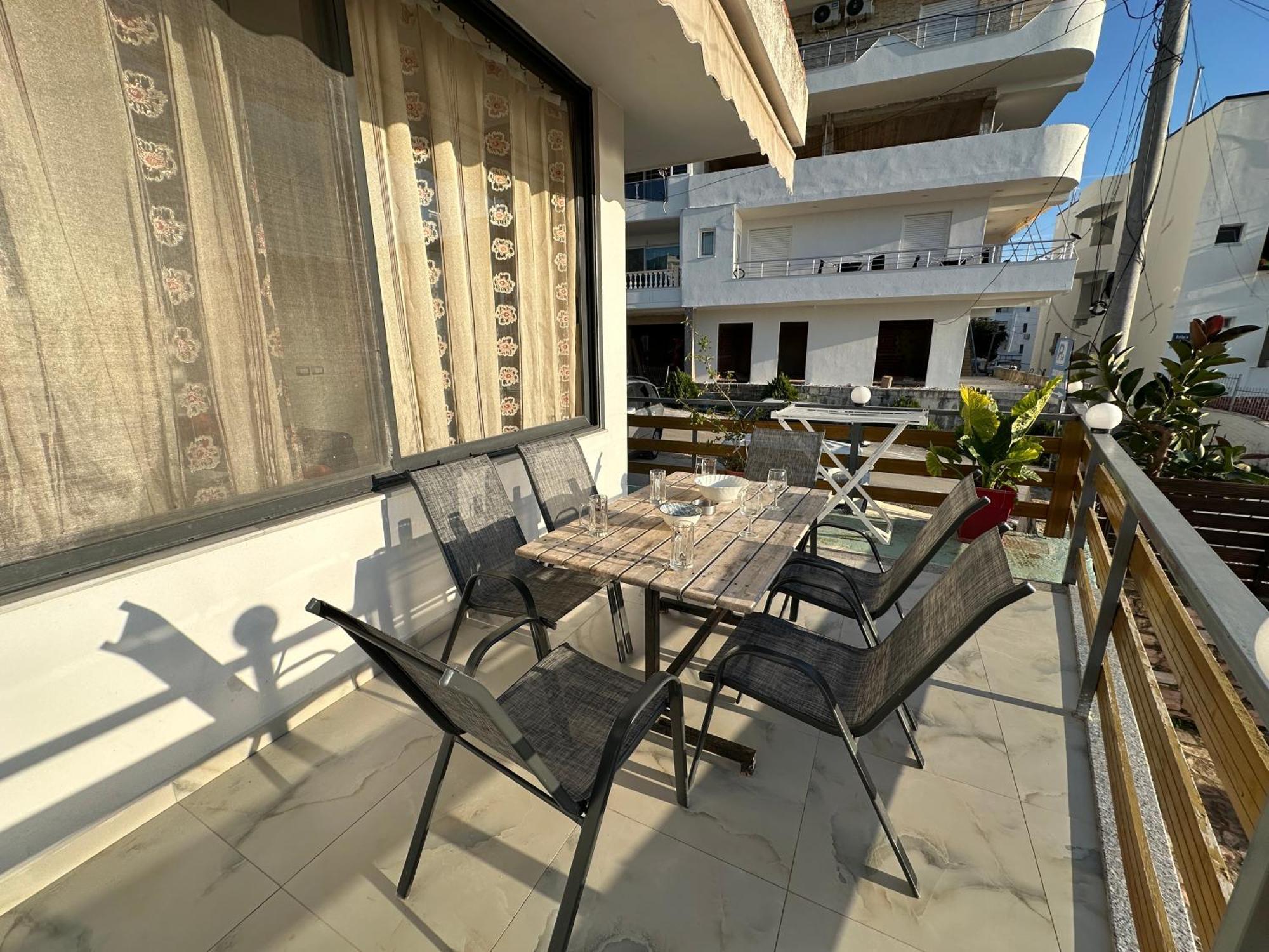 Ferienwohnung Ion Sea View Ksamil Exterior foto